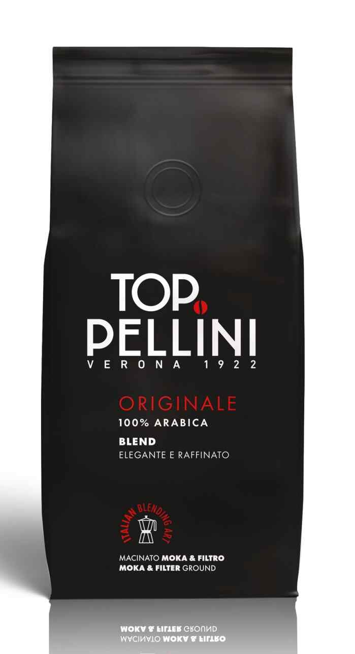 PELLINI-TOP Originale დაფქული ყავა მოკასთვის 6x185 გ