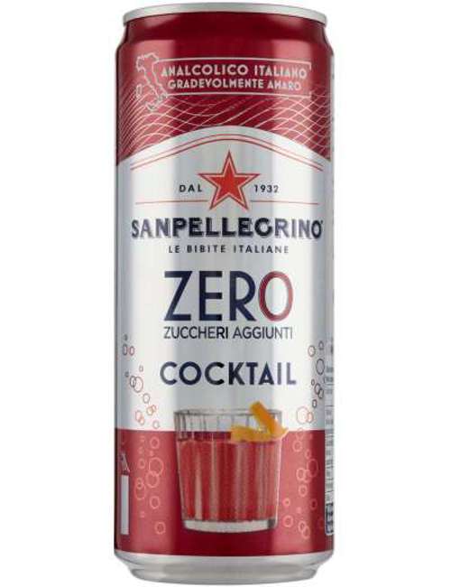 უალკოჰოლო კოქტეილი/ S.Pellegrino/ Zero 330მლ