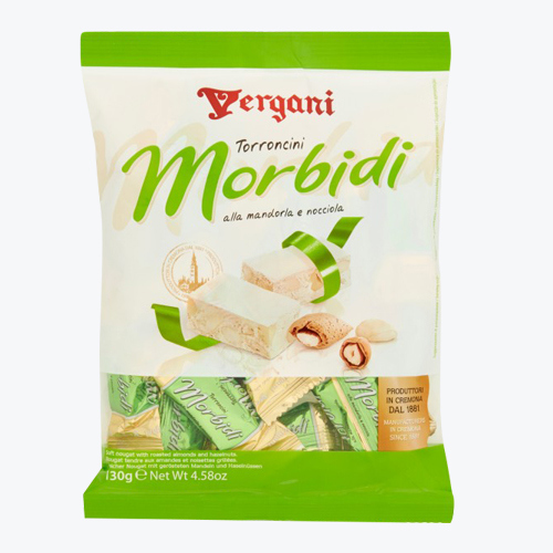 ნუგა/ Vergani/ Torroncini რბილი ნუგა ნუშით 130გ
