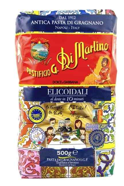 Di Martino -მაკარონი ელიკოიდალი 12x500 გრ. Dolce&Gabbana