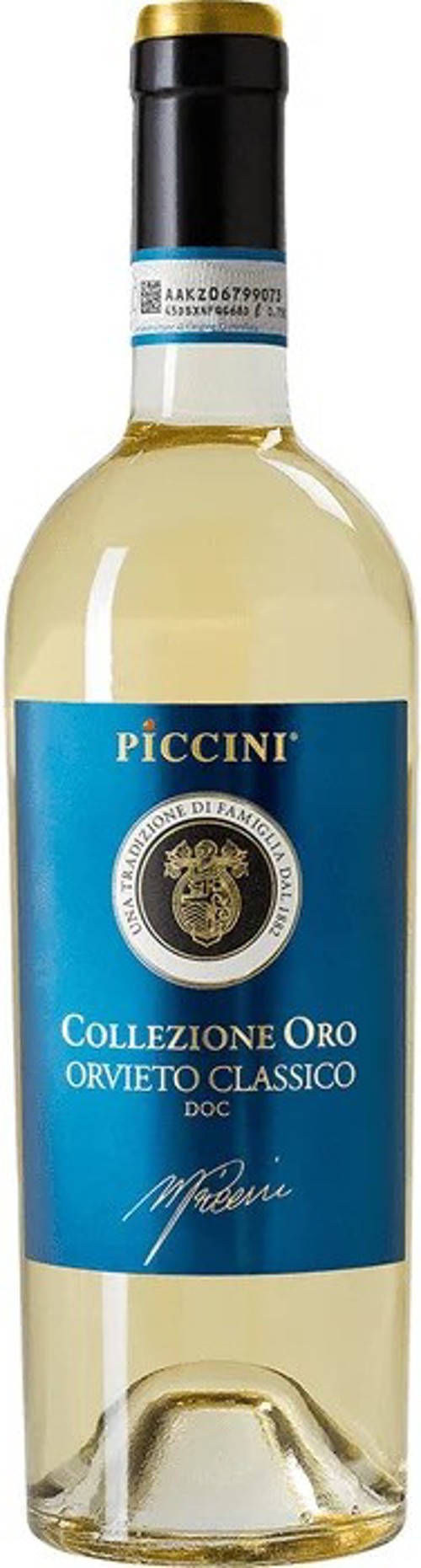 თეთრი მშრალი ღვინო/ PICCINI/ორვიეტო DOC 6*750მლ.