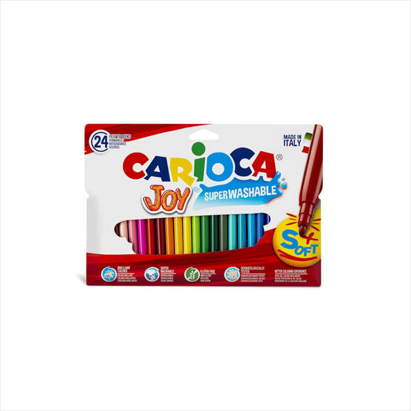 CARIOCA- Joy ფლომასტერი, 24 ფერი