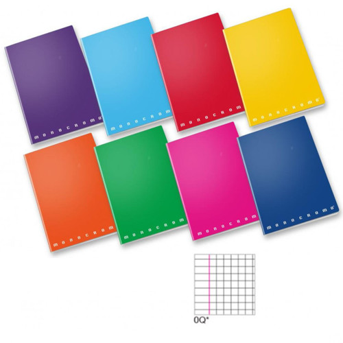 რვეული Monocromo A4-42 / უჯრა