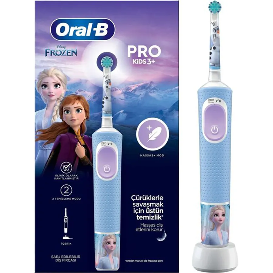 ORAL-B ბავშვის კბილის ჯაგრისი ელექტრო ფროზენ (ორალ-ბი)
