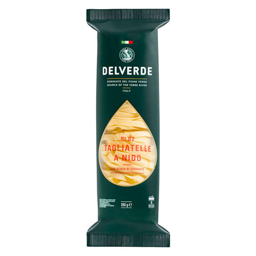 მაკარონი/Delverde/ტალიატელეს ბუდეები N82, 250გ