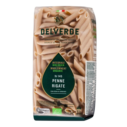 მაკარონი/Delverde/ პენნე რიგატე ბიო N145, 500გ