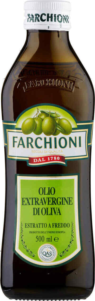 FARCHIONI ზეითუნის ზეთი-ექსტრა ვერჯინე 500 მლ