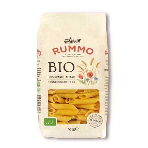 მაკარონი პენე რიგატე ბიო / RUMMO / 500 გრ