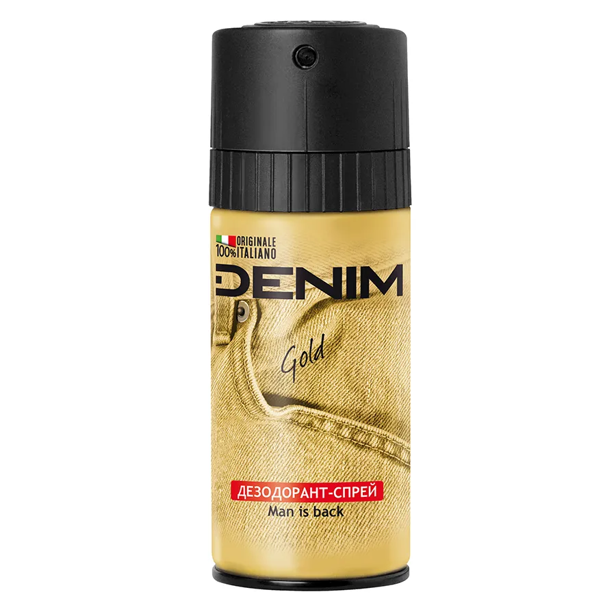 DENIM gold დეოდორანტი 150 მლ (დენიმ)