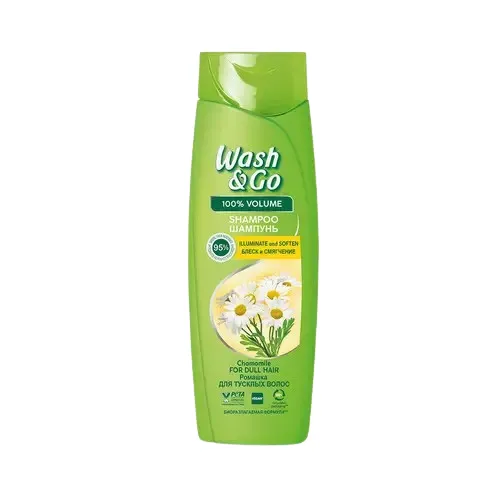 WASH & GO თმის შამპუნი გვირილა 360 მლ (ვოშ & გოუ)