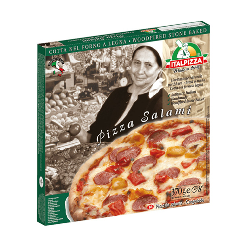 პიცა /Italpizza/ სალიამით 021087 370 გრ