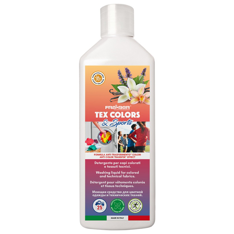 FRA-BER TEX COLORS თხევადი სარეცხი საშუალება 1 ლ (ფრა-ბერ)
