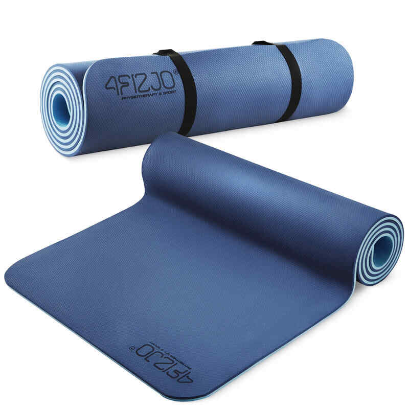 TOORX- ხალიჩა იოგას Toorx MAT177 173x60x0,6 PVC იასამნისფერი