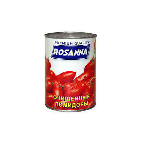 ROSANNA- პომიდორი დაჭრილი 400გრ*24ც