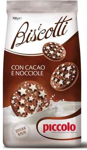 PICCOLO ორცხობილა კაკაოს და თხილის 700გრ