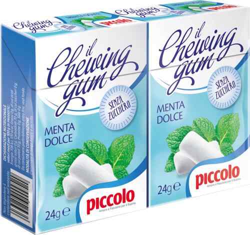 PICCOLO საღეჭი რეზინი მენთოლით 2X