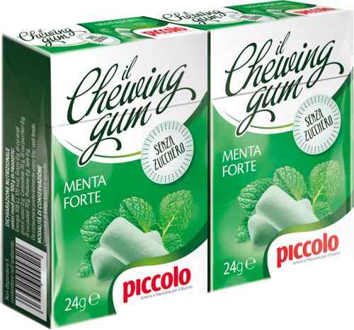 PICCOLO საღეჭი რეზ. მენთოლით ტკბილი 2X