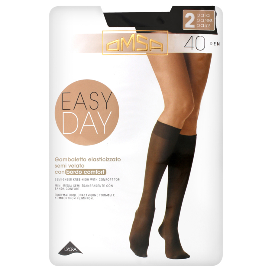 OMSA გეტრი EASY DAY 40/ შავი / 3/4-M/L (ომსა)