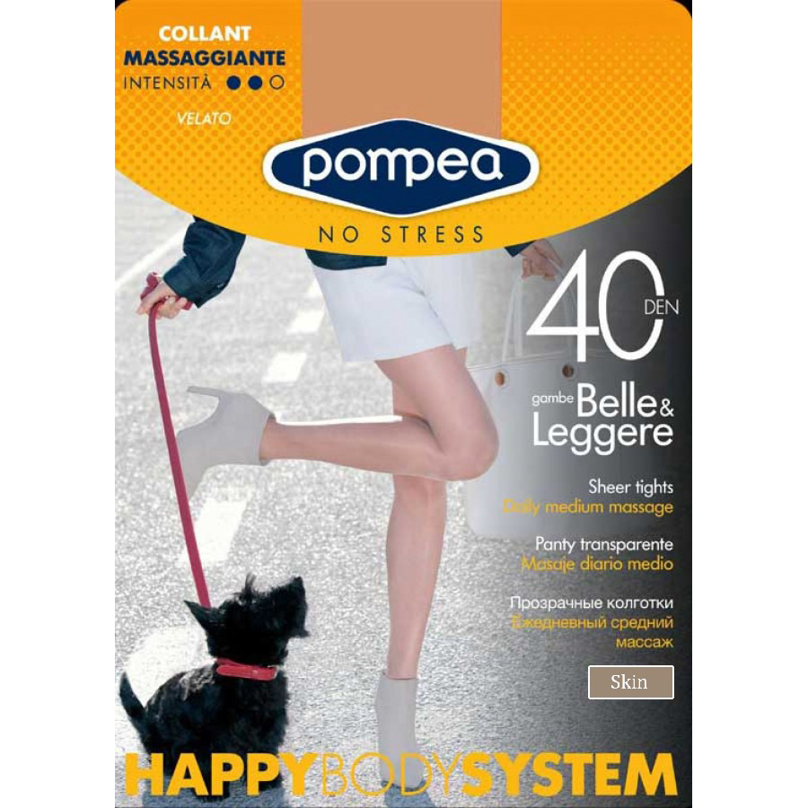 POMPEA კოლგოტი HBS 40 დენი / ნატურალური / 4 ზომა (პომპეა)