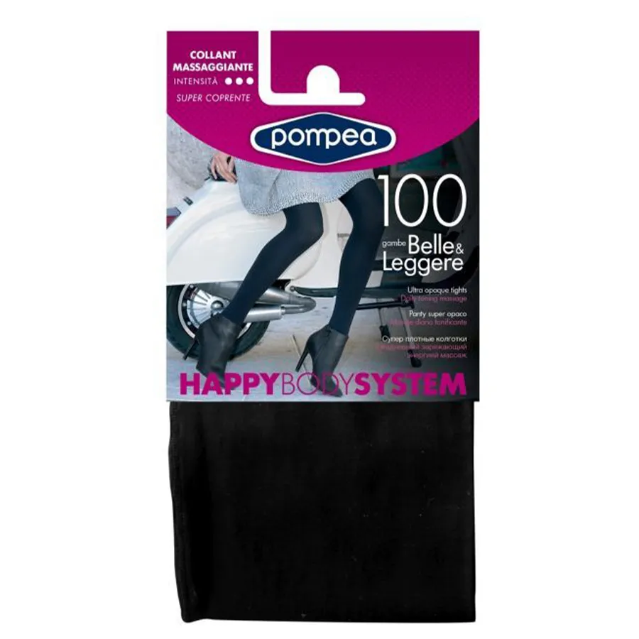 POMPEA კოლგოტი HBS 100 დენი / ნერო / 5 ზომა XL (პომპეა)