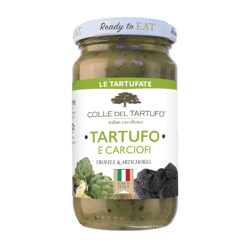 სოუსი /COLLE DEL TARTUFO/ ტრუფელით და არტიშოკით წასასმელი 180გრ