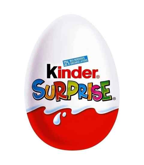 Kinder Surprise- შოკოლადის კვერხცი სიურპრიზით 20გრ