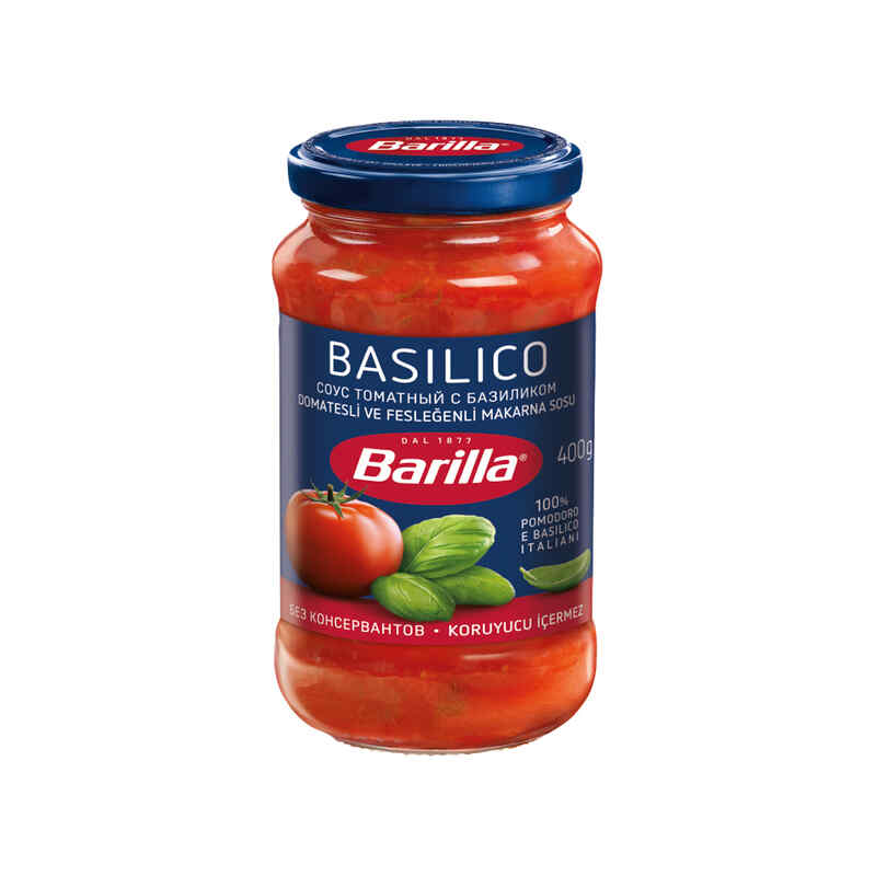 BARILLA- სოუსი ბაზილიკო 400გრ.