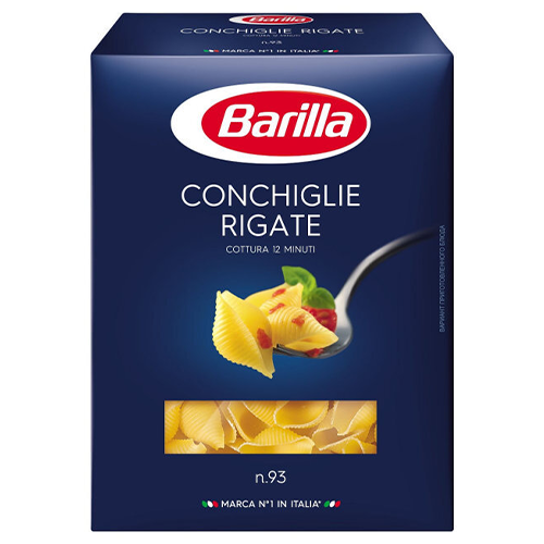 მაკარონი / ბარილა Conchiglie Rigate №93 / 450 გრ