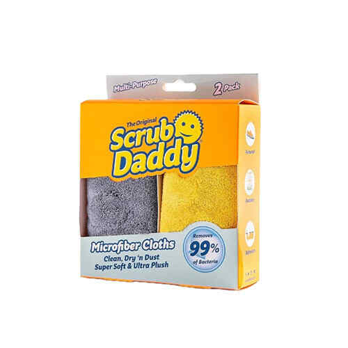 Scrub daddy მაღალტექნოლოგიური მიკროფიბრული საწმენდი ტილო 2ც