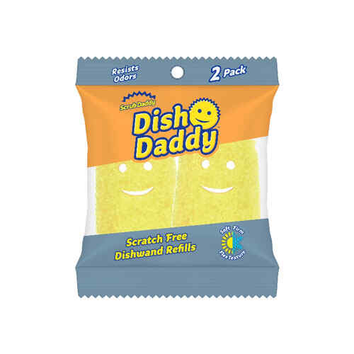 Scrub daddy ჭურჭლის სახეხის ღრუბელი სათადარიგო 2ც