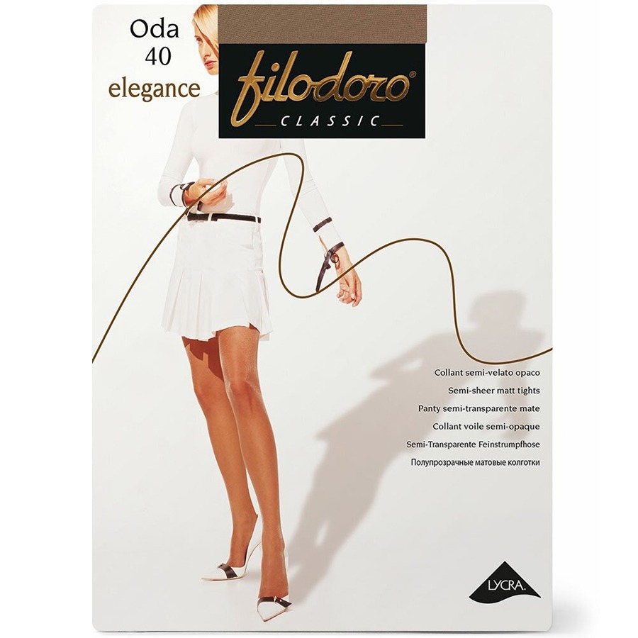 FILODORO კოლგოტი ELEGANCE 40 დენი / ბეჟი / 4 ზომა (ფილოდორო)