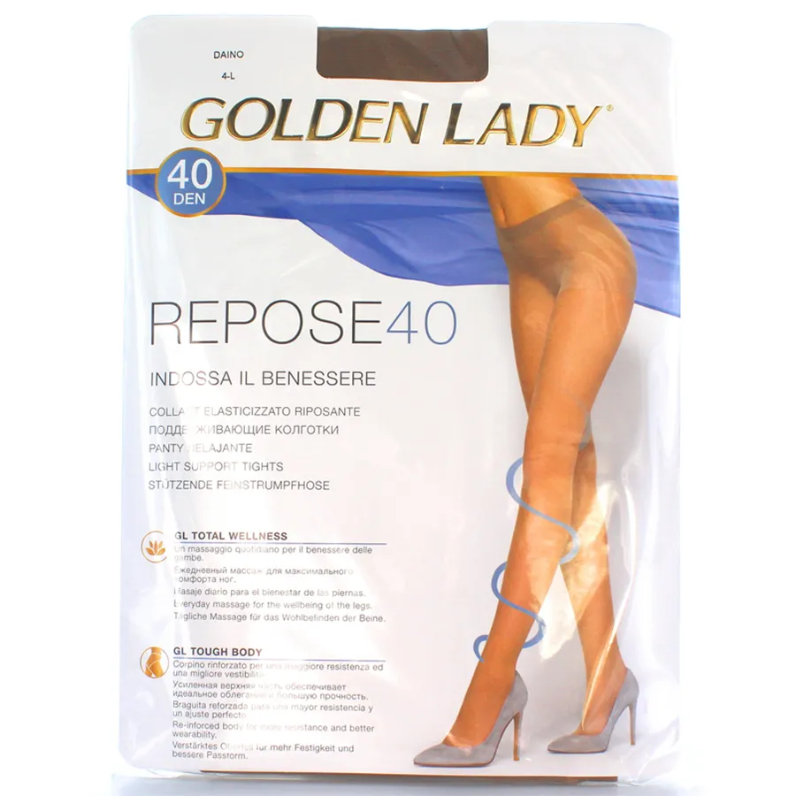 GOLDEN LADY კოლგოტი 40 დენი/ DAINO / 2 ზომა (გოლდენ ლეიდი)