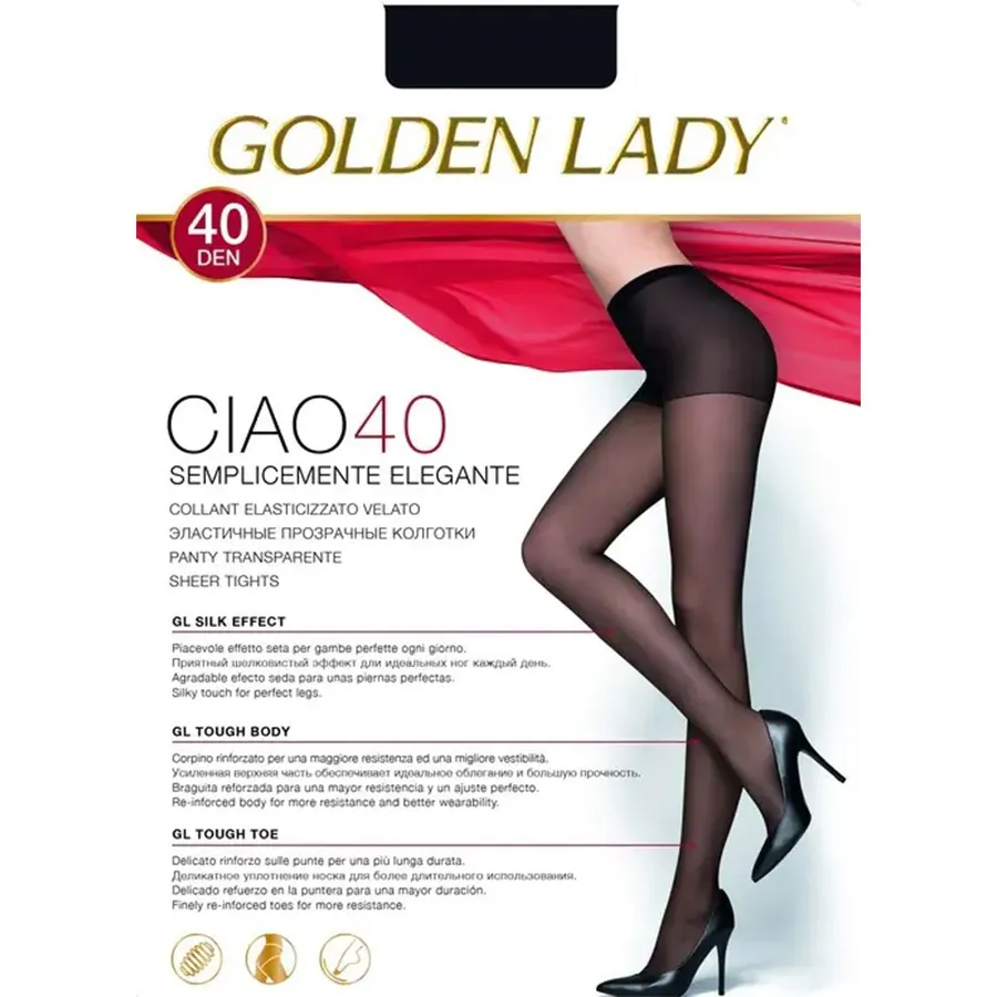 GOLDEN LADY კოლგოტი COLL.CIAO 40, 008B VISONE, IV (გოლდენ ლედი)