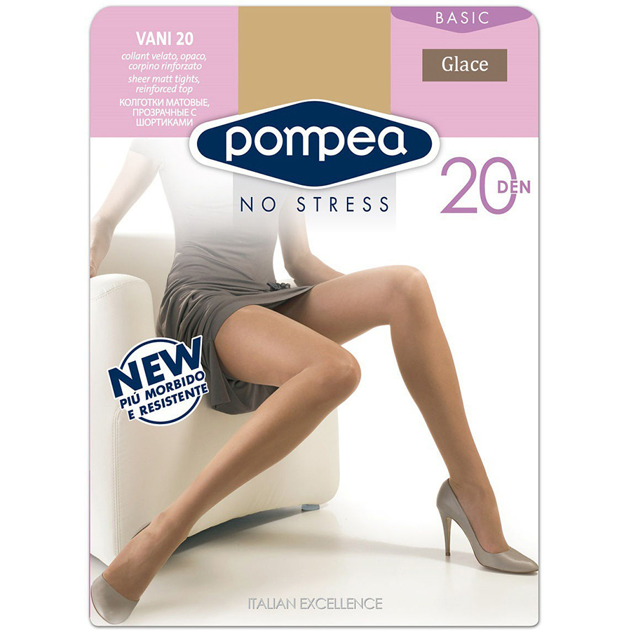 POMPEA კოლგოტი VANI 20 დენი / კრემისფერი / 5 ზომა (პომპეა)