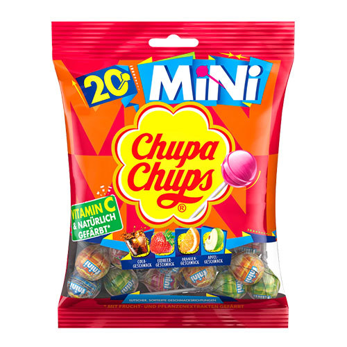 კანფეტი /Chupa Chups/ მინი ჩუპა ჩუპსუს მიქსი 120გ