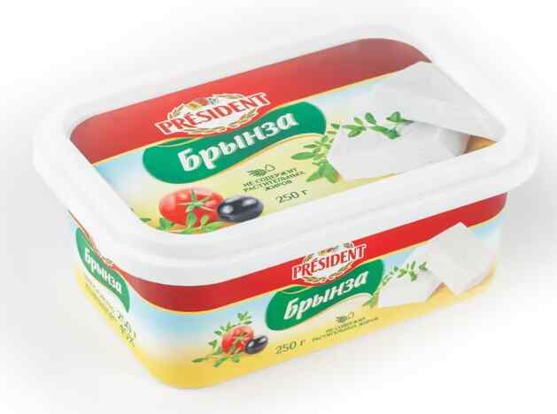 პრეზიდენტი ყველი ბრინზა 45% 250 გ.