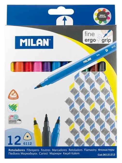 MILAN- ფლომასტერი 12ფ