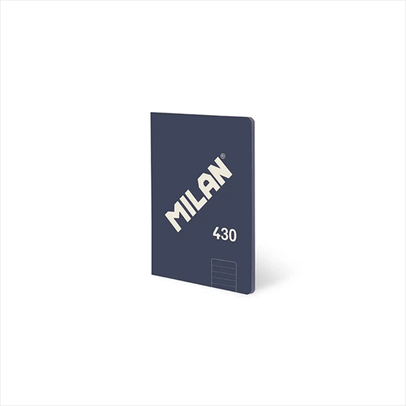 MILAN-ბლოკნოტი ა5 ხაზებიანი 48ფ. Sunset blue MILAN