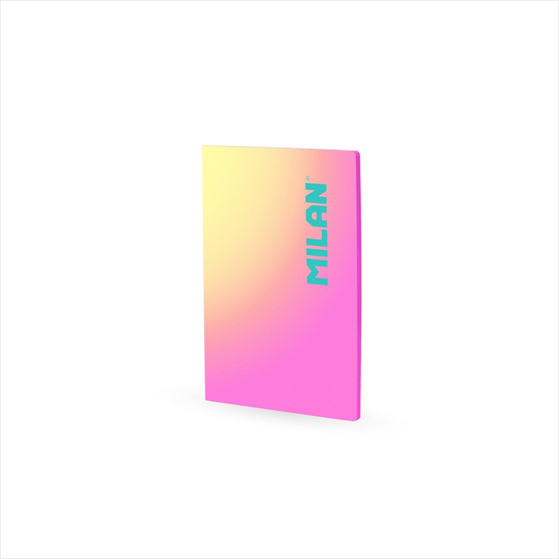 MILAN-ბლოკნოტი ა4 უჯრებიანი 48ფ. Sunset pink MILAN