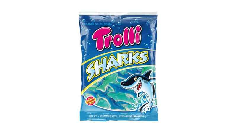 Trolli-ჟელიბონი ზვიგენი 100გრ