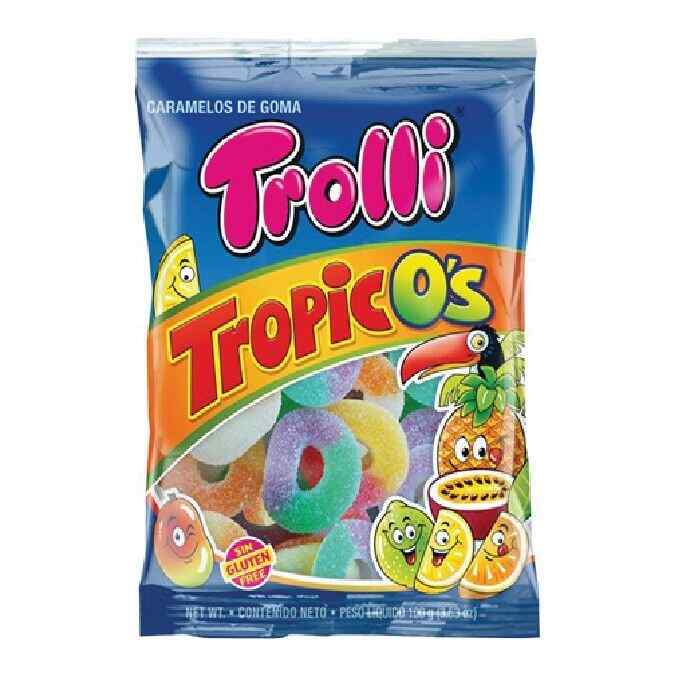 ჟელიბონი ტროპიკული ხილის რგოლები 100გრ
