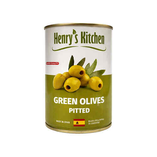 ზეთისხილი მწვანე უკურკო /Henrys Kitchen/ 314 გ