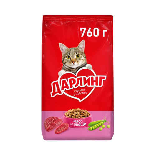 დარლინგი კატის კვება საქ&ბოსტ 760გ/8445290784773