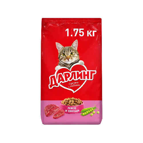 დარლინგი კატის კვება საქ&ბოსტ 1.75კგ/8445290784841