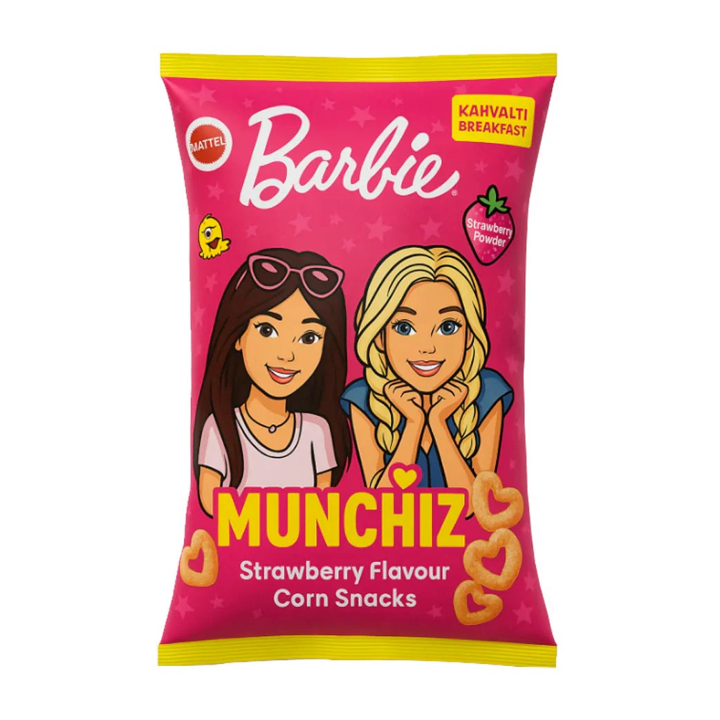 MUNCHİZ BARBİE მარწყვი 40 გრ * 15 850064550658