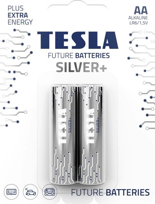 ელემენტი / TESLA - AA SILVER+ BLISTER 2 PCS
