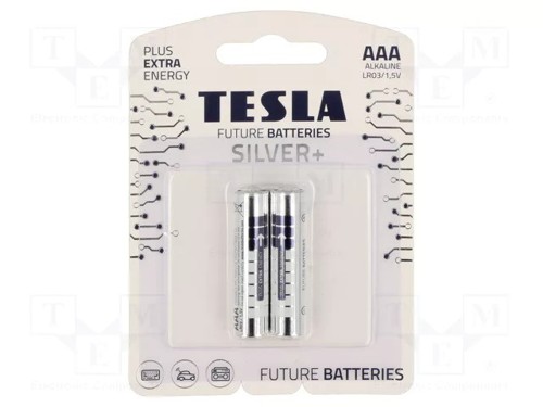 ელემენტი / TESLA - AAA SILVER+ BLISTER 2 PCS