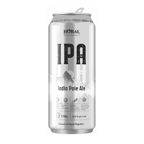 ჩეხური ლუდი / Horal / IPA, ქილა 5.5% 12*1ლ
