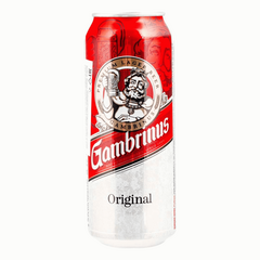 ლუდი - Gambrinus Original - ქილა - 0.5 L