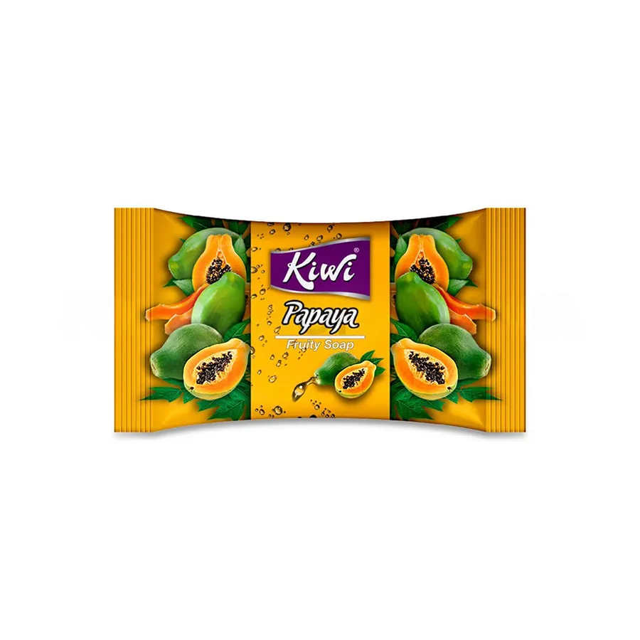 KIWI მყარი საპონი პაპაია 70 გრ (კივი)